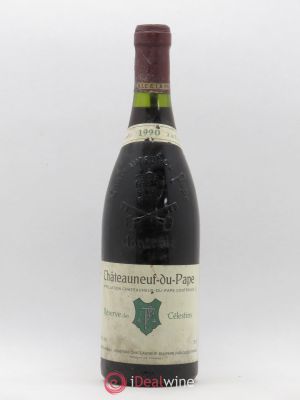 Châteauneuf-du-Pape Réserve des Célestins Henri Bonneau & Fils  1990 - Lot of 1 Bottle