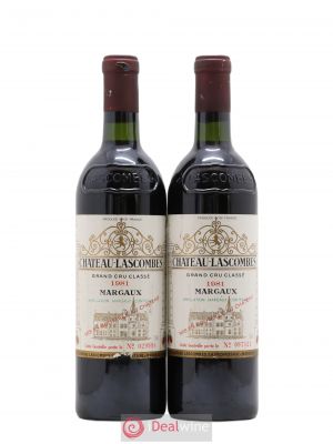 Château Lascombes 2ème Grand Cru Classé  1981 - Lot of 2 Bottles
