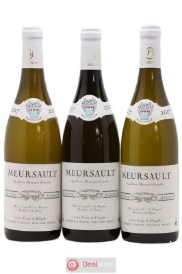 Meursault Domaine Comte De La Chapelle (no reserve) 2017 - Lot of 3 Bottles