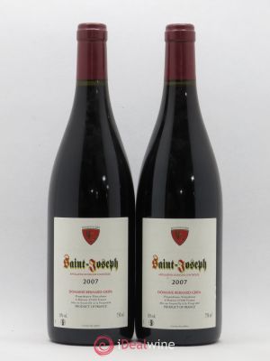 Saint-Joseph Bernard Gripa (Domaine)  2007 - Lot of 2 Bottles