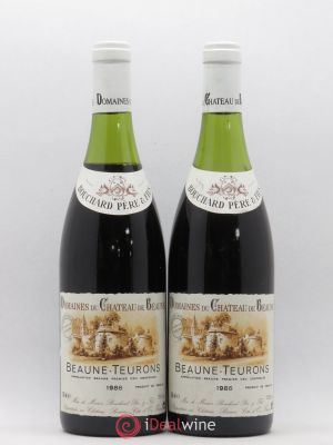 Beaune 1er Cru Teurons Bouchard Père & Fils  1986 - Lot of 2 Bottles