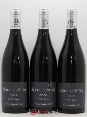 Aloxe-Corton Vieilles Vignes Jacqueline Frachet (sans prix de réserve) 2015 - Lot de 3 Bouteilles