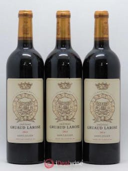 Château Gruaud Larose 2ème Grand Cru Classé  2014 - Lot of 3 Bottles