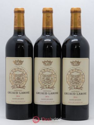 Château Gruaud Larose 2ème Grand Cru Classé  2014 - Lot of 3 Bottles