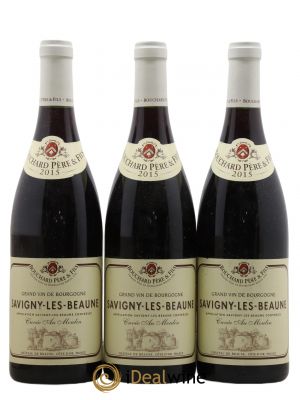 Savigny-lès-Beaune Au Moulin Bouchard Père et Fils 2015 - Lot of 3 Bottles