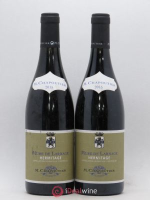 Hermitage Mure de Larnage Chapoutier 2015 - Lot of 2 Bottles