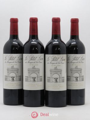 Le Petit Lion du Marquis de Las Cases Second vin  2016 - Lot de 4 Bouteilles