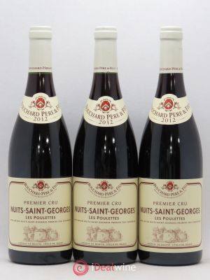 Nuits Saint-Georges 1er Cru Les Poulettes Bouchard & Fils 2012 - Lot of 3 Bottles