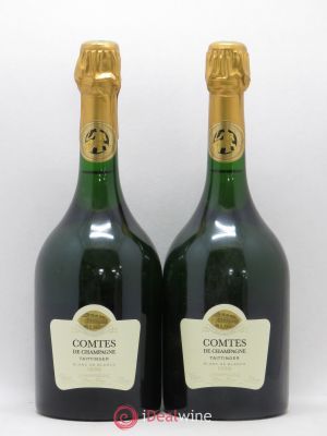 Comtes de Champagne Champagne Taittinger  1999 - Lot de 2 Bouteilles