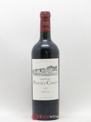 Château Pontet Canet 5ème Grand Cru Classé  2007 - Lot of 1 Bottle