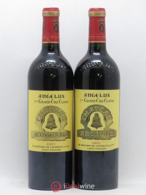 Château Angélus 1er Grand Cru Classé A  2001 - Lot of 2 Bottles