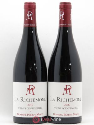 Nuits Saint-Georges 1er Cru La Richemone Cuvée Ultra Vieilles Vignes Perrot-Minot  2016 - Lot de 2 Bouteilles
