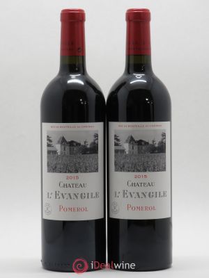 Château l'Évangile  2015 - Lot of 2 Bottles