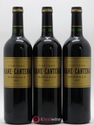 Château Brane Cantenac 2ème Grand Cru Classé  2011 - Lot of 3 Bottles