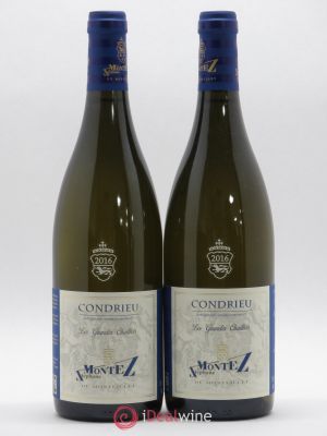 Condrieu Les Grandes Chaillées Monteillet (Domaine du) - Stéphane Montez  2016 - Lot of 2 Bottles