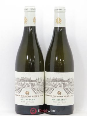Meursault Sous la Velle Rougeot 2016 - Lot of 2 Bottles