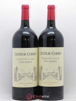 Château Corbin Grand Cru Classé  2009 - Lot de 2 Magnums