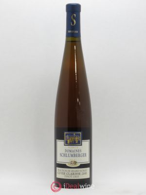 Pinot Gris (Tokay) Sélection de Grains Nobles Cuvée Clarisse Domaine Schlumberger  2000 - Lot de 1 Bouteille