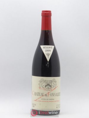 Côtes du Rhône Château de Fonsalette SCEA Château Rayas  1999 - Lot of 1 Bottle