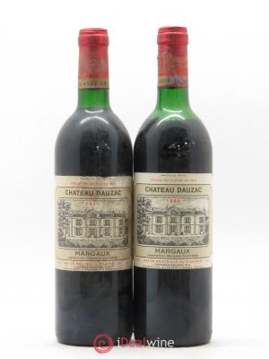 Château Dauzac 5ème Grand Cru Classé  1990 - Lot of 2 Bottles