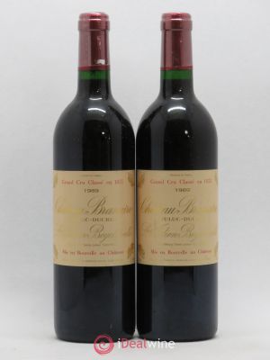 Château Branaire Ducru 4ème Grand Cru Classé  1989 - Lot of 2 Bottles