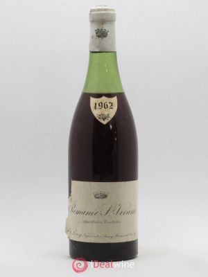 Romanée-Saint-Vivant Grand Cru Leroy SA (no reserve) 1962 - Lot of 1 Bottle