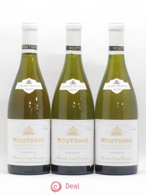 Chablis Grand Cru Moutonne - Long Depaquit - Albert Bichot (Domaine)  2012 - Lot of 3 Bottles