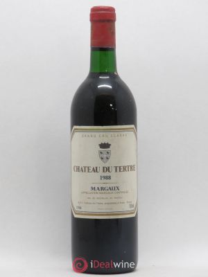 Château du Tertre 5ème Grand Cru Classé  1988 - Lot of 1 Bottle