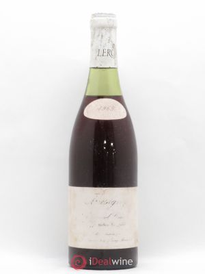 Musigny Grand Cru Leroy SA (no reserve) 1969 - Lot of 1 Bottle
