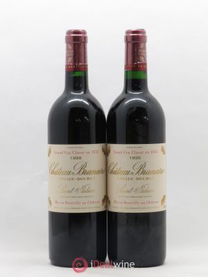 Château Branaire Ducru 4ème Grand Cru Classé  1998 - Lot of 2 Bottles