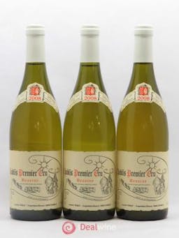 Chablis 1er Cru Beauroy Laurent Tribut (Domaine)  2008 - Lot of 3 Bottles
