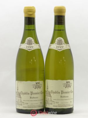 Chablis 1er Cru Butteaux Raveneau (Domaine)  2002 - Lot of 2 Bottles