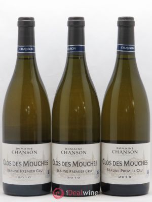 Beaune 1er Cru Clos des Mouches Chanson  2010 - Lot of 3 Bottles