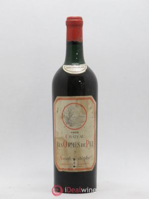 Château les Ormes de Pez  1959 - Lot of 1 Bottle