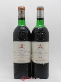 Château Pape Clément Cru Classé de Graves  1978 - Lot of 2 Bottles