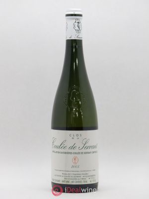Savennières Clos de la Coulée de Serrant Vignobles de la Coulée de Serrant - Nicolas Joly  2005 - Lot of 1 Bottle