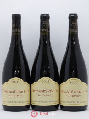 Morey Saint-Denis 1er Cru Les Faconnieres Lignier Michelot 2005 - Lot of 3 Bottles