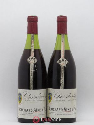 Chambertin Clos de Bèze Grand Cru Bouchard Aine & Fils Domaine Marion 1979 - Lot of 2 Bottles