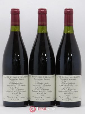 Bourgogne La Digoine A. et P. de Villaine  1999 - Lot of 3 Bottles