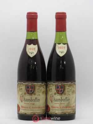 Chambertin Grand Cru Tortochot 1972 - Lot of 2 Bottles