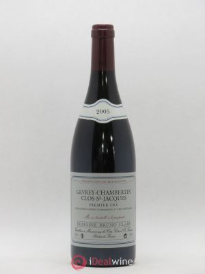 Gevrey-Chambertin 1er Cru Clos Saint-Jacques Bruno Clair (Domaine)  2005 - Lot of 1 Bottle
