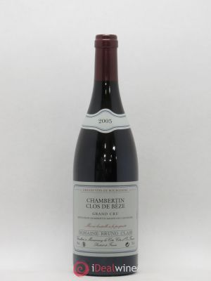 Chambertin Clos de Bèze Grand Cru Bruno Clair (Domaine)  2005 - Lot de 1 Bouteille