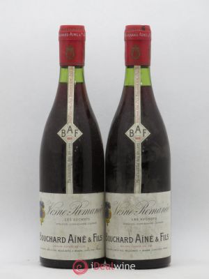 Vosne-Romanée 1er Cru Les Suchots Bouchard Ainé & Fils 1969 - Lot of 2 Bottles