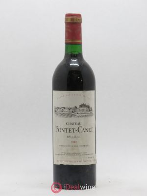 Château Pontet Canet 5ème Grand Cru Classé  1982 - Lot of 1 Bottle