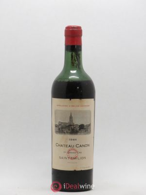 Château Canon 1er Grand Cru Classé B  1946 - Lot de 1 Bouteille