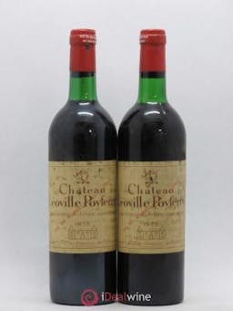 Château Léoville Poyferré 2ème Grand Cru Classé  1975 - Lot of 2 Bottles
