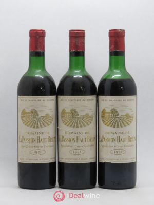 Domaine Allary Haut-Brion  1971 - Lot of 3 Bottles