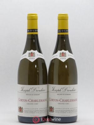 Corton-Charlemagne Grand Cru Joseph Drouhin  2007 - Lot of 2 Bottles