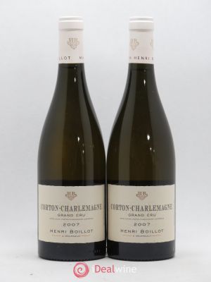 Corton-Charlemagne Grand Cru Henri Boillot (Domaine)  2007 - Lot of 2 Bottles