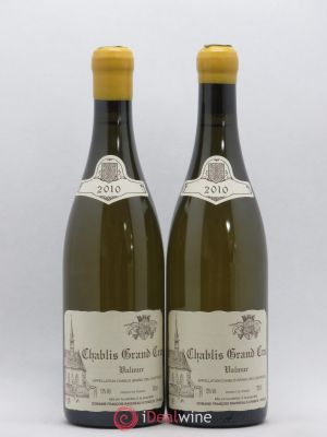 Chablis Grand Cru Valmur Raveneau (Domaine)  2010 - Lot of 2 Bottles